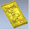 Нарды "Лось против волков" - 3D модель STL для ЧПУ