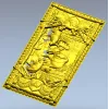 Нарды "Лось против волков" - 3D модель STL для ЧПУ