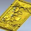 Нарды "Лось против волков" - 3D модель STL для ЧПУ