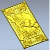 Охотничья панель с оленем - 3D модель в формате STL для ЧПУ