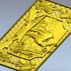 Охотничья панель с оленем - 3D модель в формате STL для ЧПУ