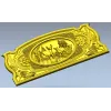 Forest Deer Medallion - STL 3D model for CNC router