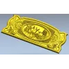 Forest Deer Medallion - STL 3D model for CNC router