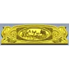 Forest Deer Medallion - STL 3D model for CNC router