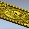 Нарды "Лесные олени" - 3D модель STL для ЧПУ