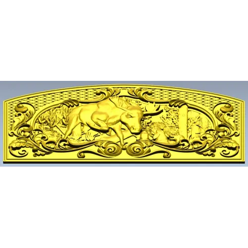 Moose Hunt Relief - STL 3D model for CNC milling
