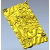 High-Relief Dragon Panel STL for CNC