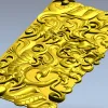 High-Relief Dragon Panel STL for CNC