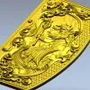 Декоративная STL модель "Ньерд" - панель для ЧПУ