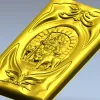 3D модель панно "Один на троне" в формате STL для ЧПУ