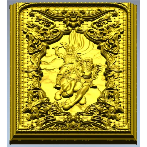 Перун - всадник грома (STL панель для ЧПУ)