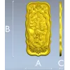 Перуновый всадник - рельефная панель STl для ЧПУ