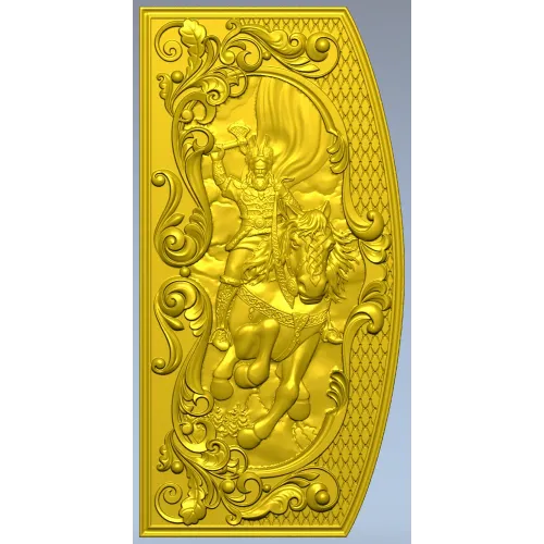 Перунский всадник - 3D модель STL для ЧПУ