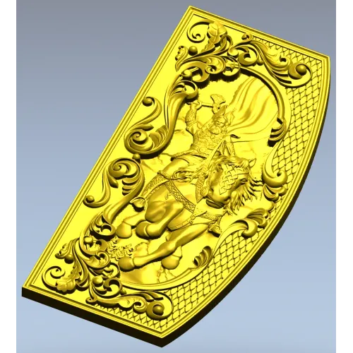 Перунский всадник - 3D модель STL для ЧПУ