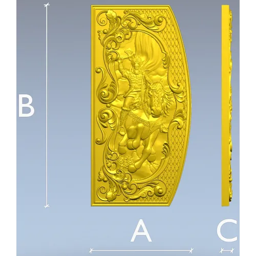 Перунский всадник - 3D модель STL для ЧПУ