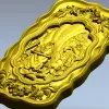 Song of Bayan - high-relief panel STL for CNC