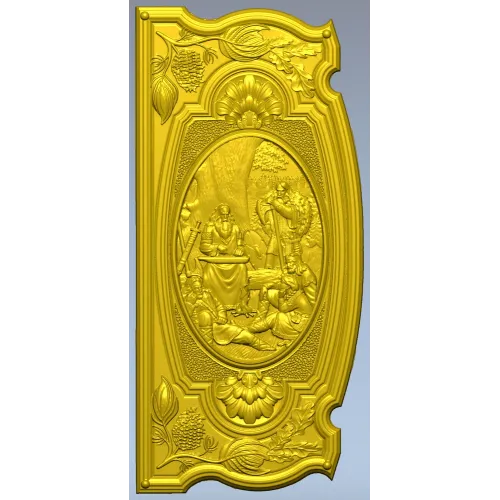 Song of Boyan relief panel STL for CNC