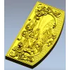 Song of Boyan - high-relief STL panel for CNC