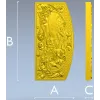 Song of Boyan - high-relief STL panel for CNC