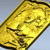Весёлый пират - рельефная STL модель для ЧПУ