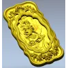 Chariot Journey baroque relief - STL 3D model for CNC milling