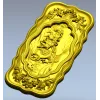 Chariot Journey baroque relief - STL 3D model for CNC milling