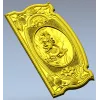 Carriage Ride Medallion - STL 3D model for CNC carving
