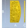 Колесница - 3D модель STL декоративной панели для ЧПУ