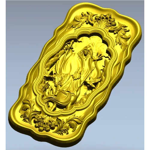 Прорицание вельвы - 3D модель STL панно для ЧПУ