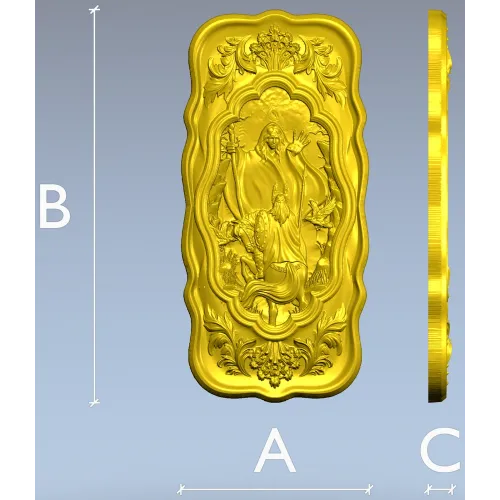 Прорицание вельвы - 3D модель STL панно для ЧПУ