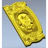 Volva's Prophecy - ornate CNC relief panel stl