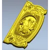 Volva's Prophecy - ornate CNC relief panel stl