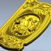 Volva's Prophecy - ornate CNC relief panel stl