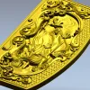 Prophecy of the Vlva - high-relief decorative panel STL