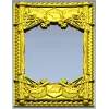 Heraldic Woven Frame - STL 3D model for CNC milling