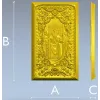 Релефная панель "Род на троне" - 3D модель STL для ЧПУ