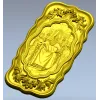 Рельефное панно "Род" - 3D модель STL для ЧПУ