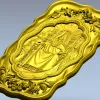 Рельефное панно "Род" - 3D модель STL для ЧПУ