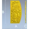 Род - резная декоративная панель в формате stl для ЧПУ