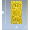 Панель с Гербом Российской Федерации - барочный рельеф в формате STL