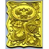 Russian Coat of Arms Panel STL - decorative relief for CNC