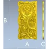 Russian Coat of Arms Panel STL - decorative relief for CNC