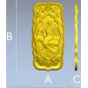 Русалка на камне - 3D модель STL для ЧПУ