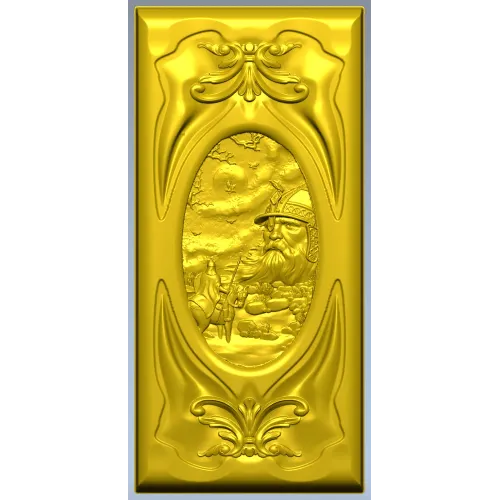 Ruslan Relief Panel - STL 3D Model for CNC