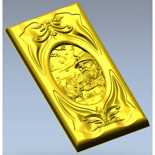 Ruslan Relief Panel - STL 3D Model for CNC