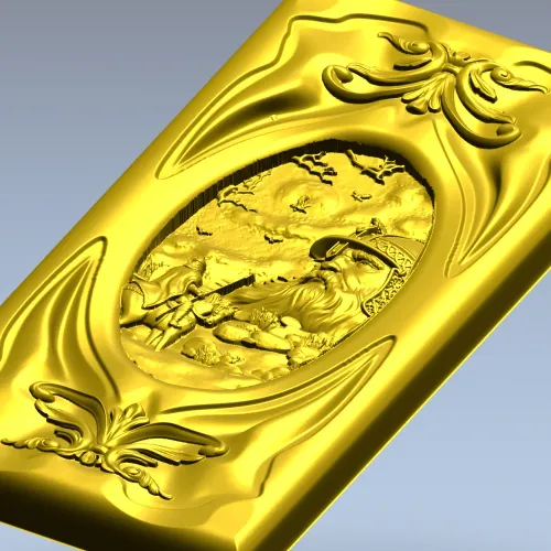 Ruslan Relief Panel - STL 3D Model for CNC