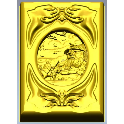 Ruslan Relief Panel - STL 3D Model for CNC