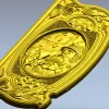 Барельефный медальон "Руслан" - 3D модель в формате STL для ЧПУ