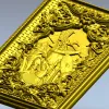 Панно "Русы" - 3D модель STL для ЧПУ