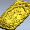 Панно "Битва Русов" - 3D модель в формате STL для ЧПУ